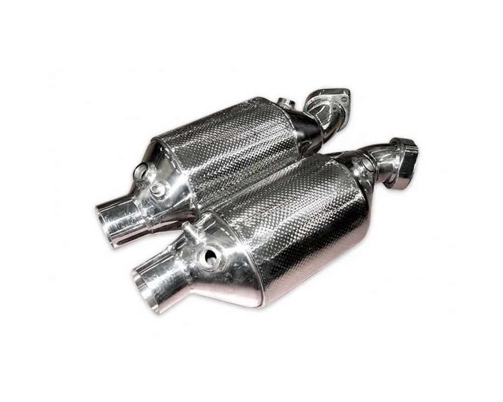 Tubi Style Left 200 Cells Race Catalytic Converter Ferrari F355 | 355 F1 Motronic 5.2 96-99