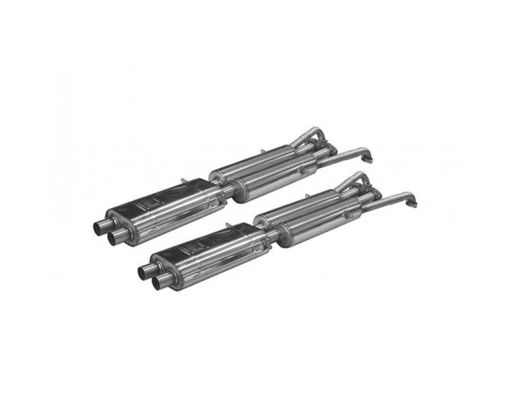Tubi Style Front Right Silencer w/EU Flange Ferrari 365 GTB4 & GTS4 Daytona 68-73