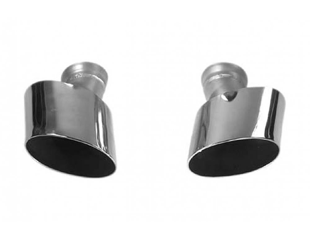 Tubi Style Exhaust Tips Set Porsche 993 Turbo 94-98