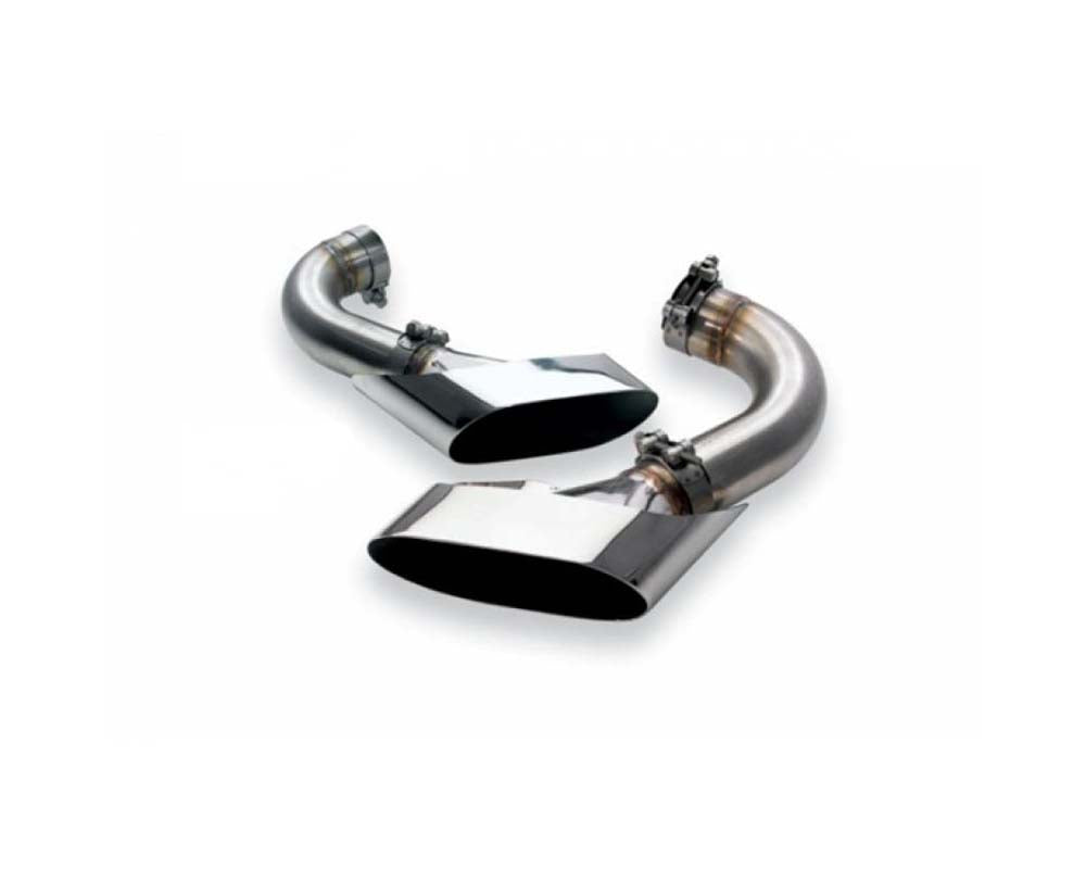 Tubi Style Oval Exhaust Tips Porsche 955 Cayenne Turbo 4.5L 02-07