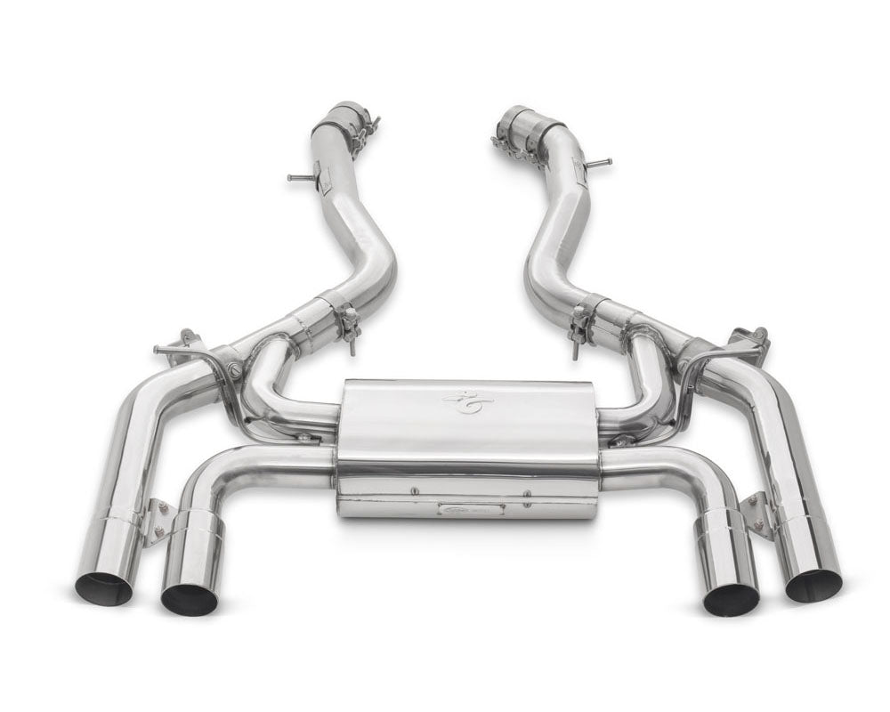 Tubi Style Exhaust System w/Valve Controller BMW M2 Competition F87N 2018+