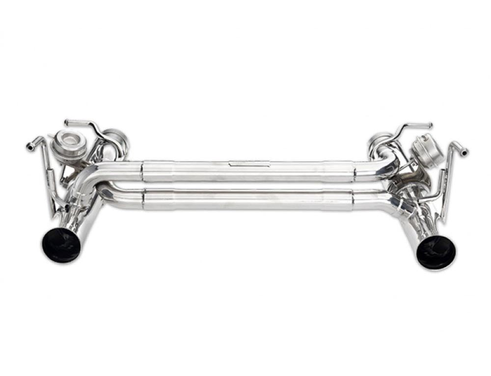 Tubi Style Inconel Straight Pipes Exhaust w/Valves Ferrari 488 Pista & Pista Spider 2018-2021