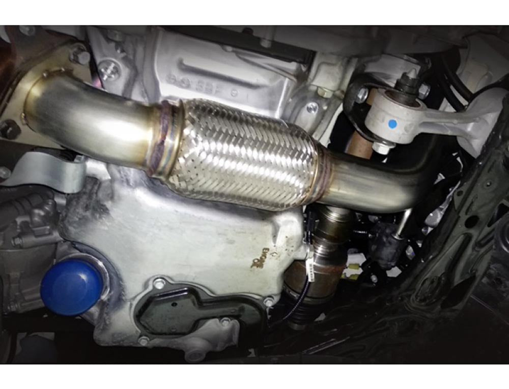 Tubi Style Front Pipes Honda Civic Type-R FK8 17-20
