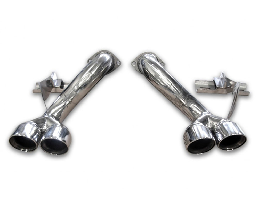 Tubi Style Straight Pipes Exhaust System Ferrari 348 TB/TS 89-93
