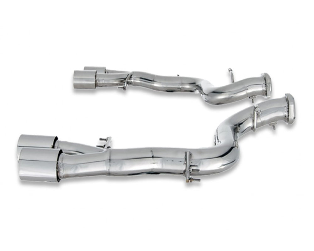 Tubi Style Straight Pipe Mufflers Kit Ferrari 612 Scaglietti 04-11