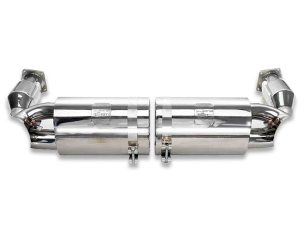 Tubi Style Stainless Steel Exhaust Porsche 996 Turbo & Turbo S 01-05