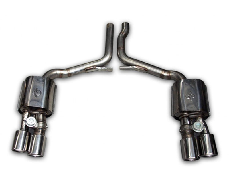 Tubi Style Exhaust System w/Valves Porsche 970 Panamera S 10-16
