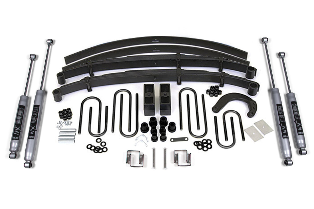4 Inch Lift Kit - Chevy/GMC 1/2 Ton Truck/SUV (73-76) 4WD