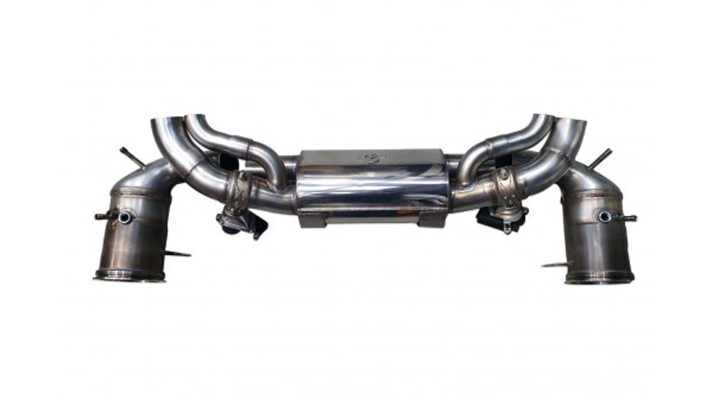 Tubi Style Sport Muffler w/200 Cells Cats Kit Porsche 992 Carrera | Carrera S 2020+