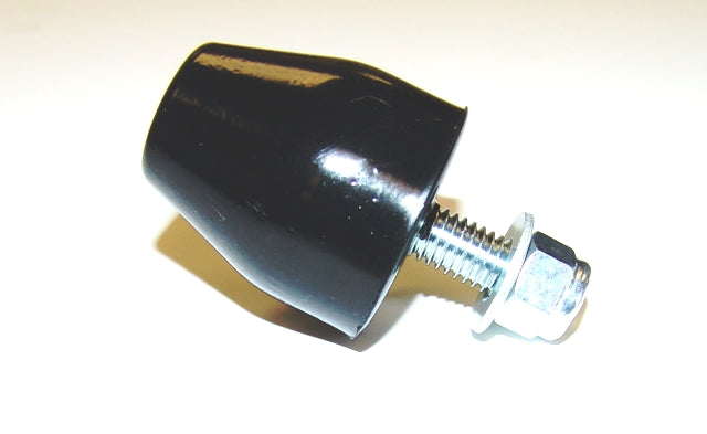 1.5" Tall Bump Stop Polyurethane With 3/8" Stud Nut And Washer.