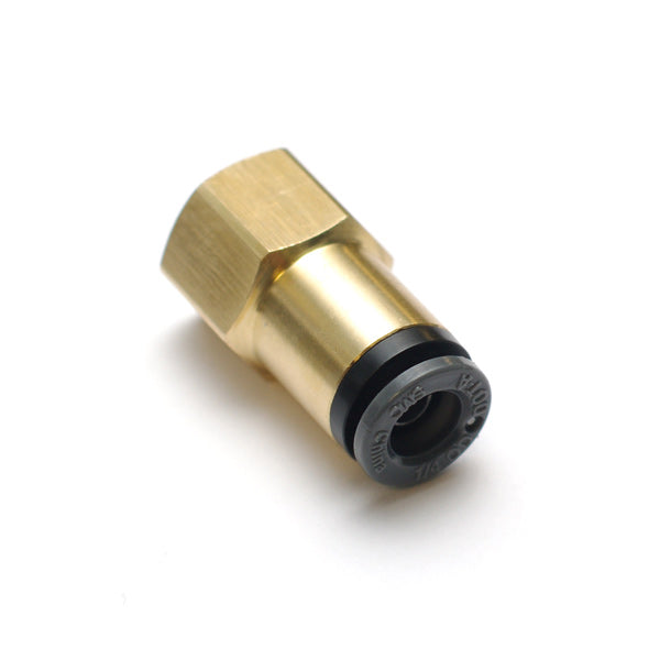 Airline Fitting Straight. 1/4" Female NPT To 1/4" Airline.