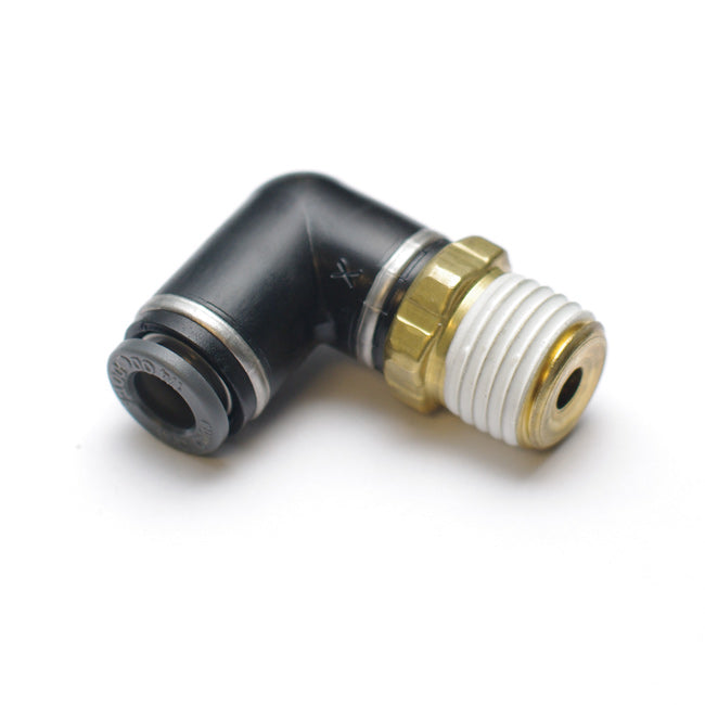 Airline Fitting 1/4" Npt X 1/4" Swivel Elbow